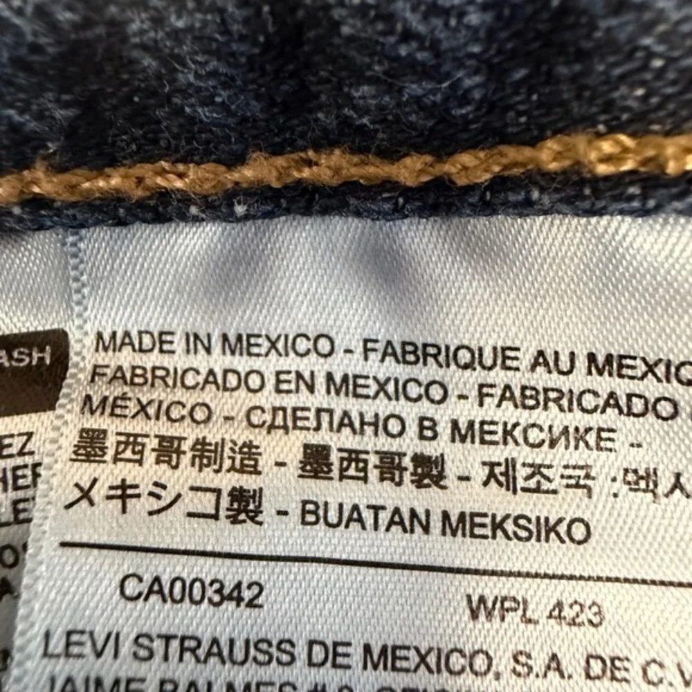 Levi Strauss 501‎ Mens Jeans W36 L34 Button Fly Blue Denim Cotton